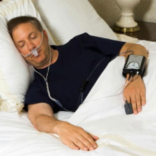 Polygraphie ventilatoire - Examen dans les centres du sommeil avec Bioserenity